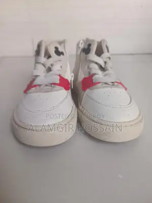 Zara Kids Disney Mickey Mouse High Top Sneakers