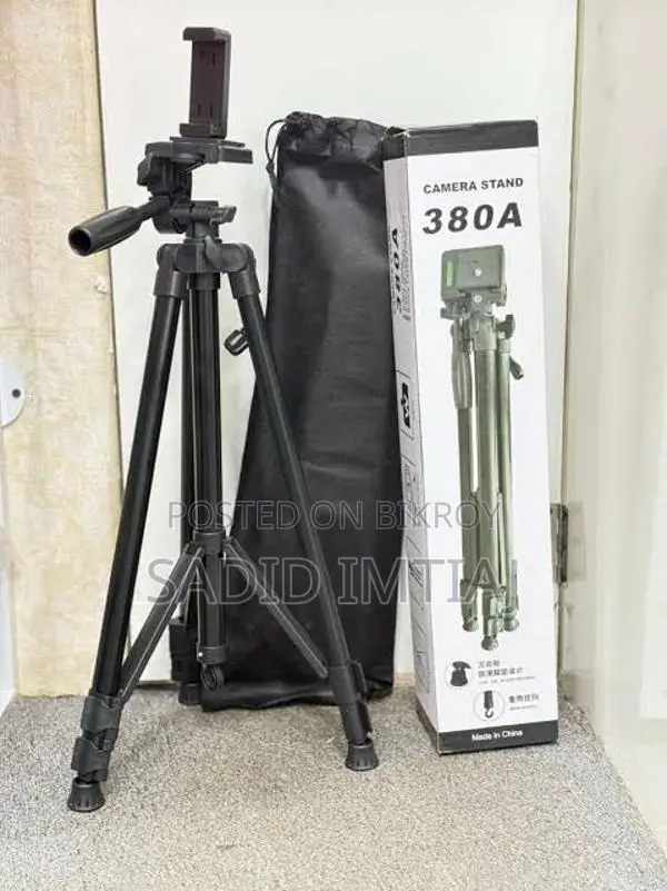Black Plastic 380a Mobile Stand Camera