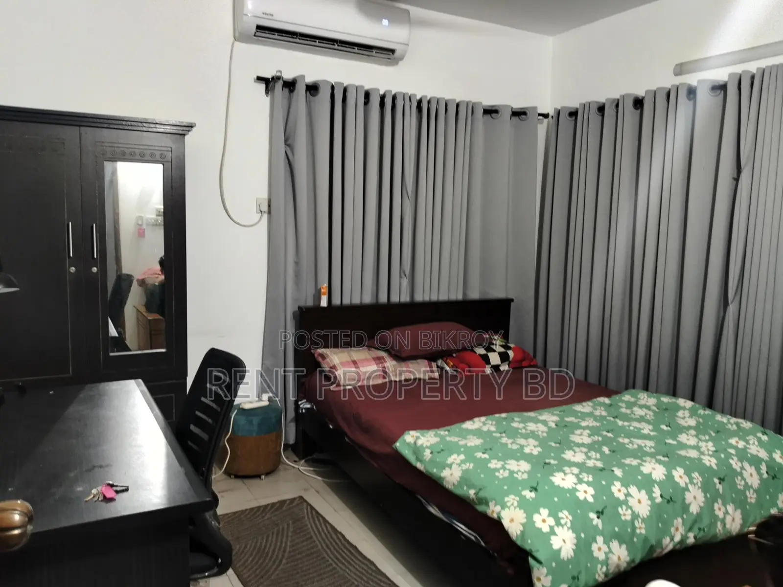 One Room Full Furnished Flat For Rent In Gulshan