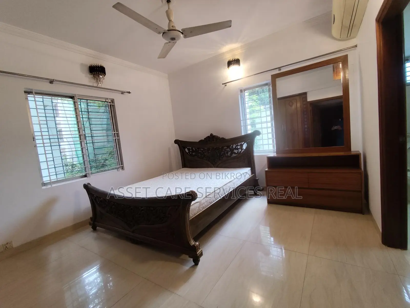 Fully-Furnished 3-Bed Apartment for Rent in Baridhara Diplomatic Zone