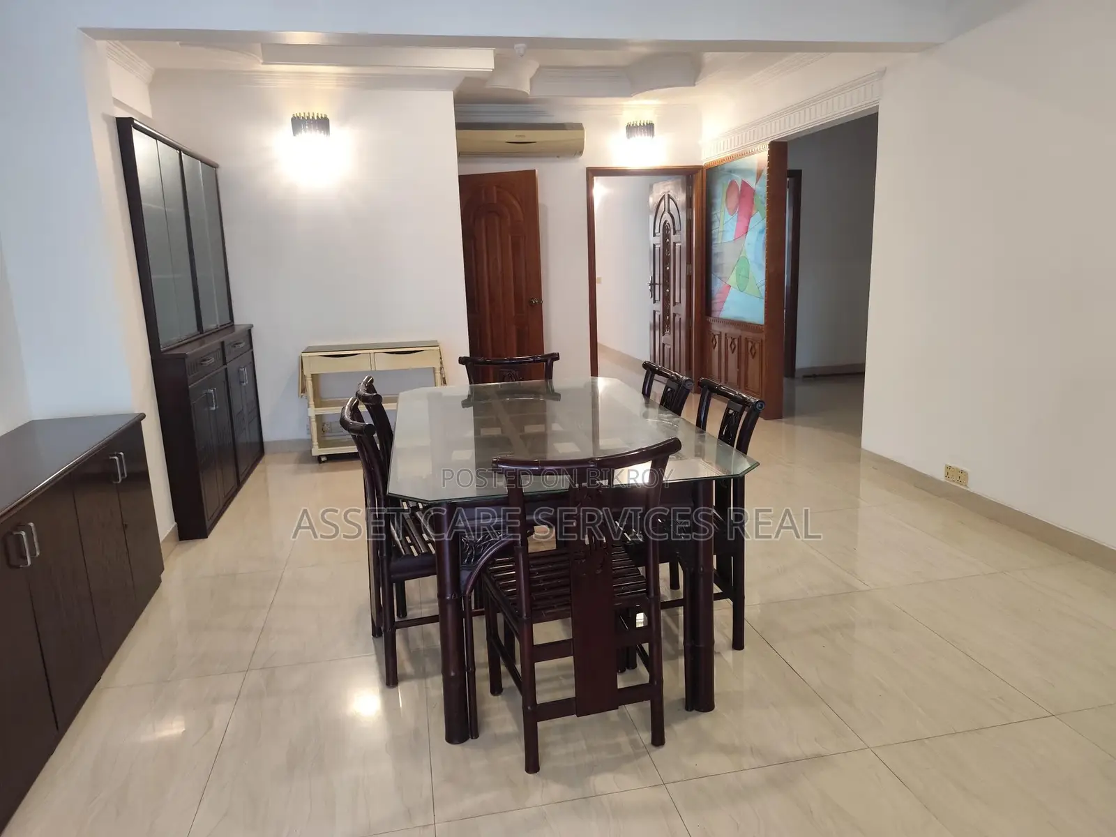 Fully-Furnished 3-Bed Apartment for Rent in Baridhara Diplomatic Zone