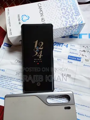 Tecno Camon 40 Pro 8+8/256 GB, Official (Used)