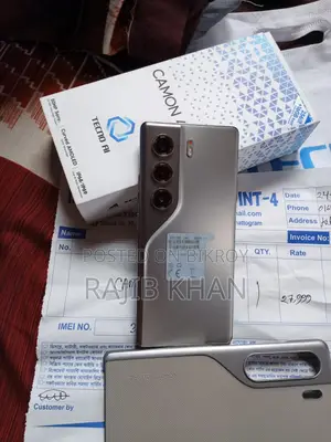Tecno Camon 40 Pro 8+8/256 GB, Official (Used)