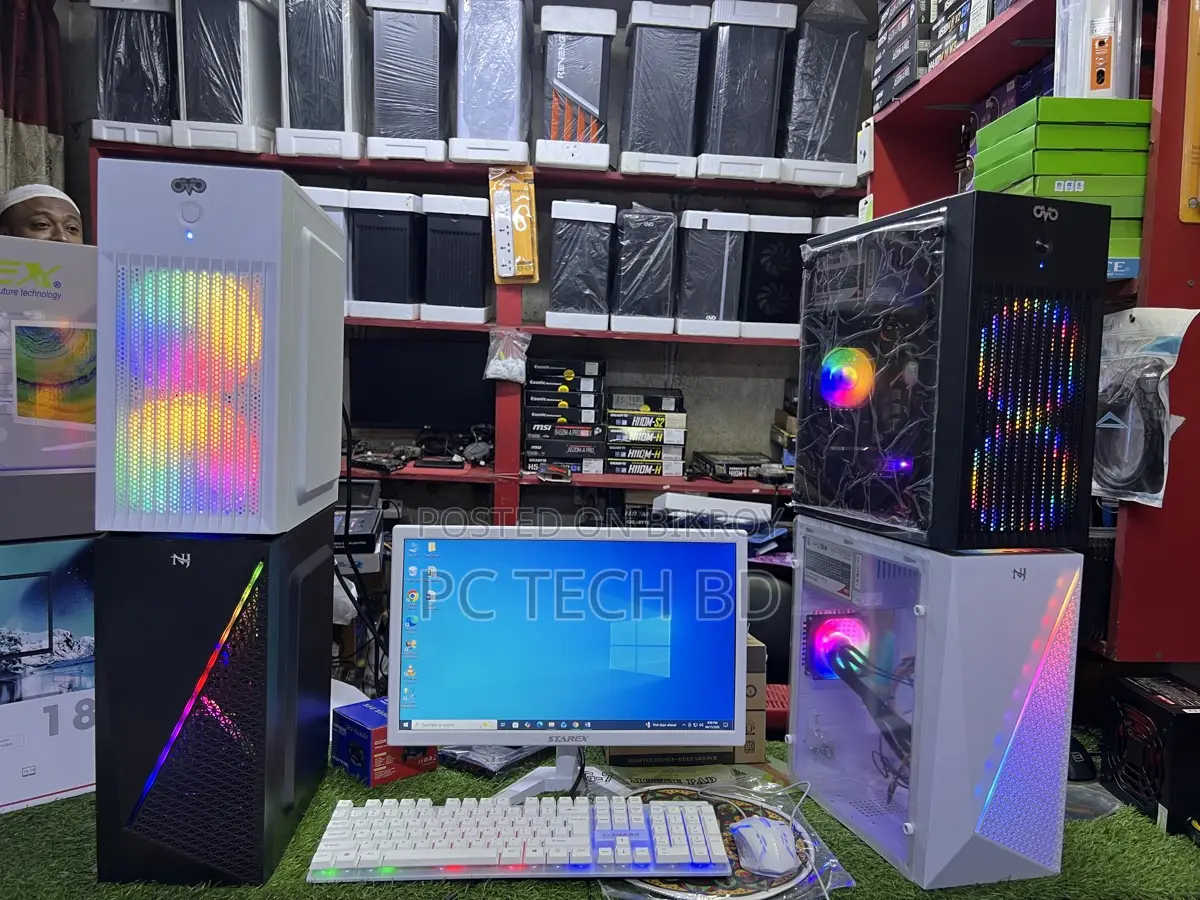 Huge Offer | Core i7 Gaming PC 8GB RAM 1TB 128GB SSD & 19" LED