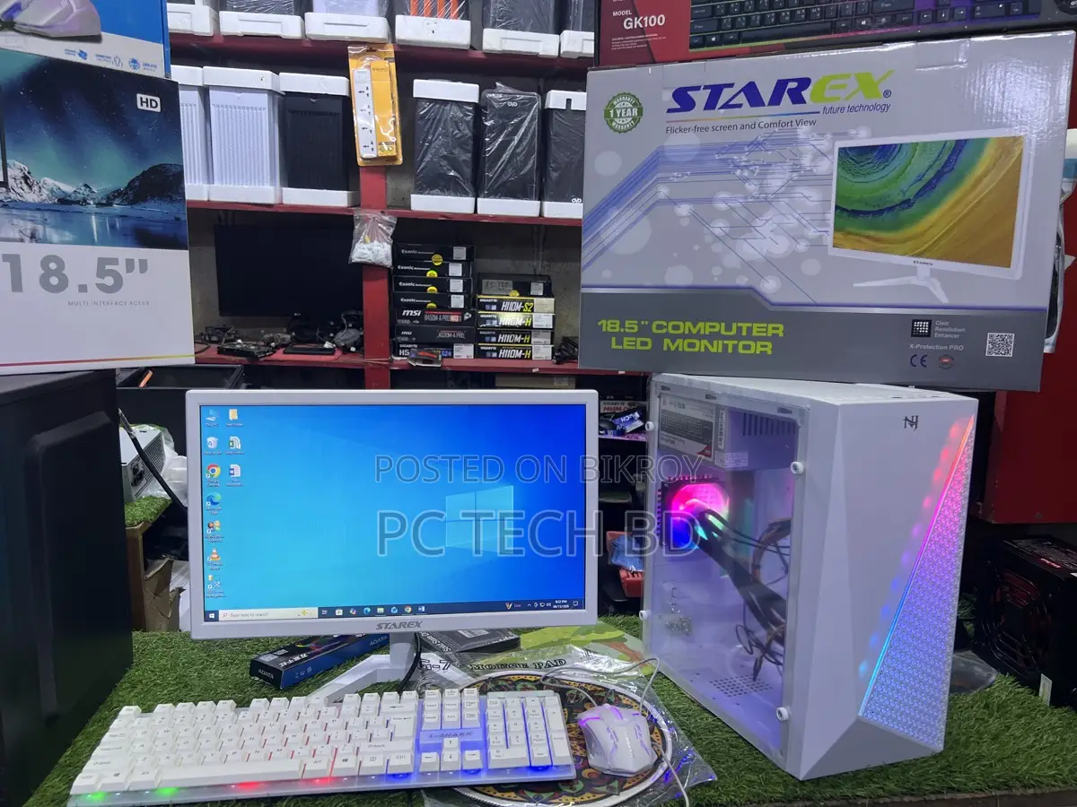 Huge Offer | Core i7 Gaming PC 8GB RAM 1TB 128GB SSD & 19" LED