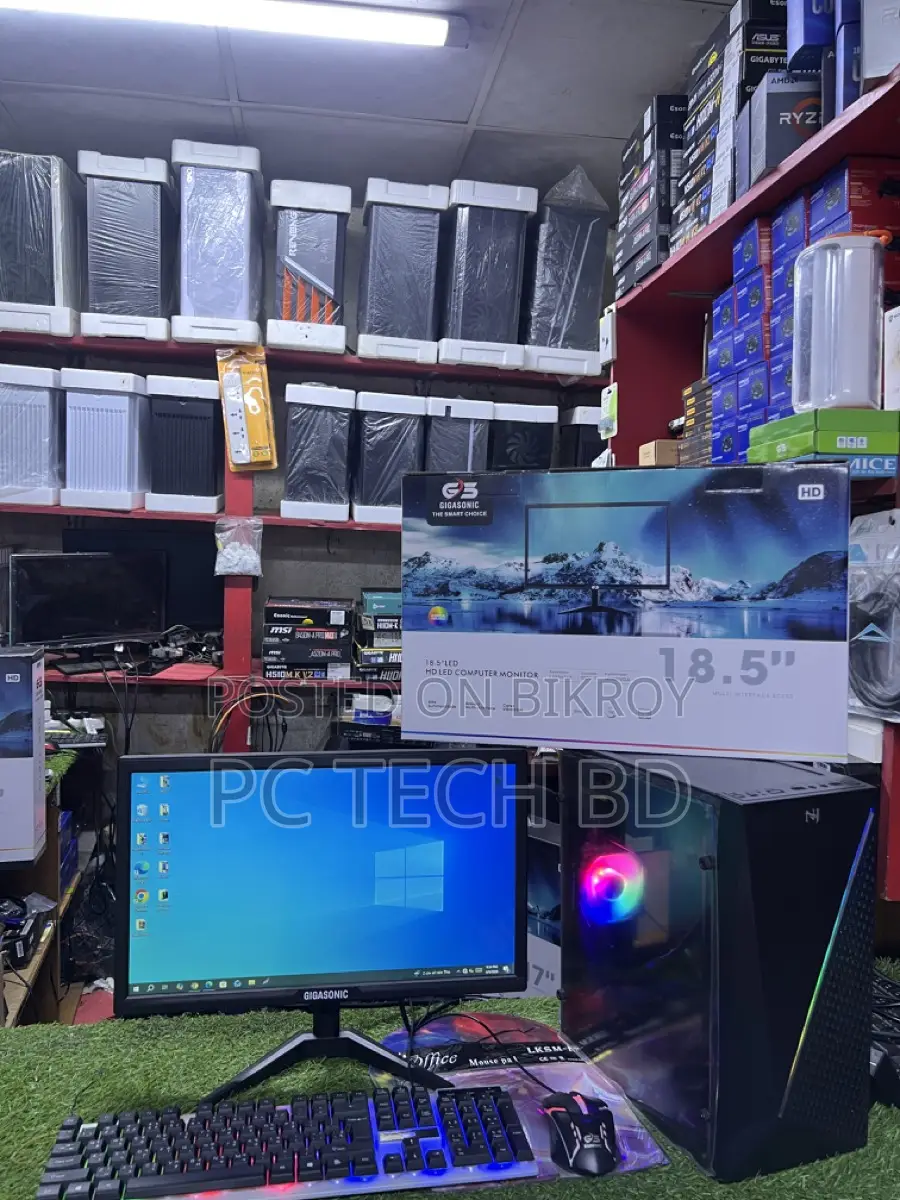 Huge Offer | Core i7 Gaming PC 8GB RAM 1TB 128GB SSD & 19" LED