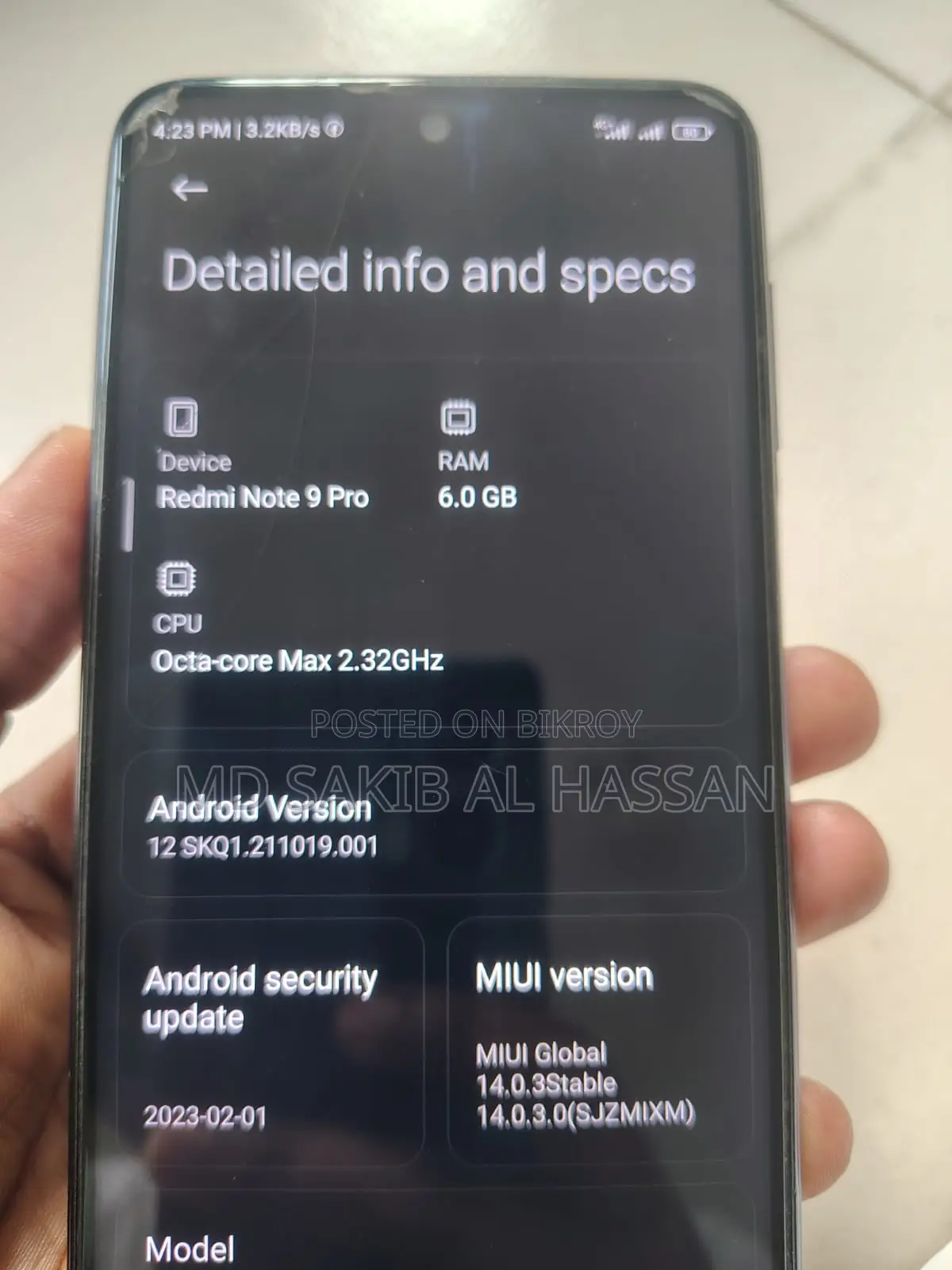 Xiaomi Note 9 Pro (Used)