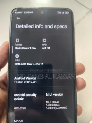 Xiaomi Note 9 Pro (Used)