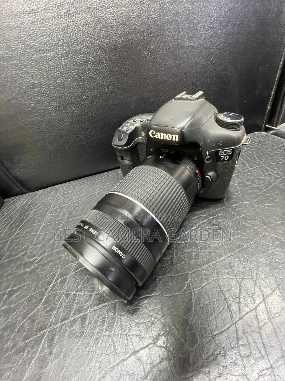 Canon 7D with 75-300mm Lens (Full Package) – For Sale