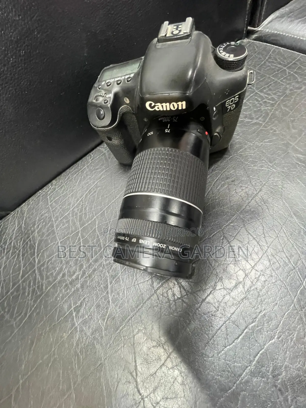Canon 7D with 75-300mm Lens (Full Package) – For Sale