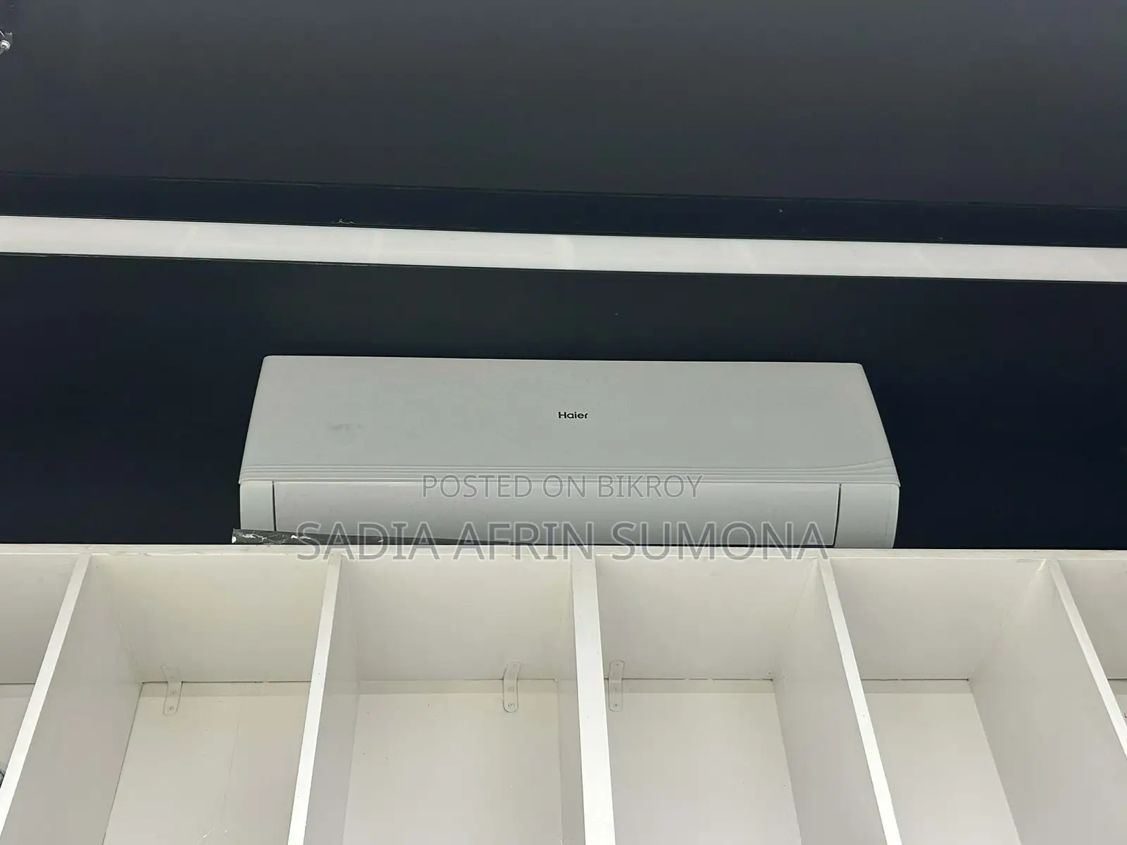 Haier Hsu-24aquacool/turbocool 2 Ton Air Conditioner+angle