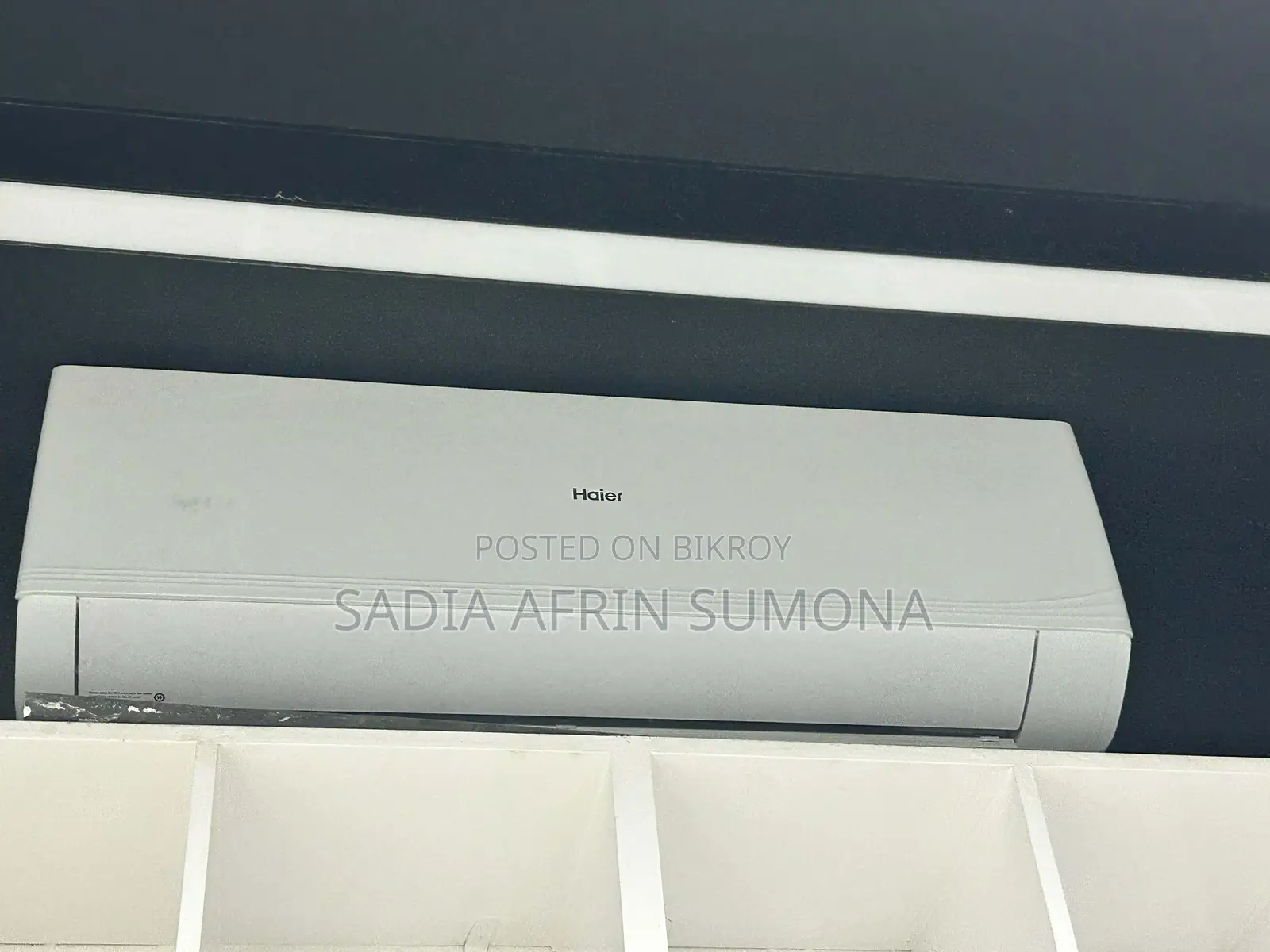 Haier Hsu-24aquacool/turbocool 2 Ton Air Conditioner+angle
