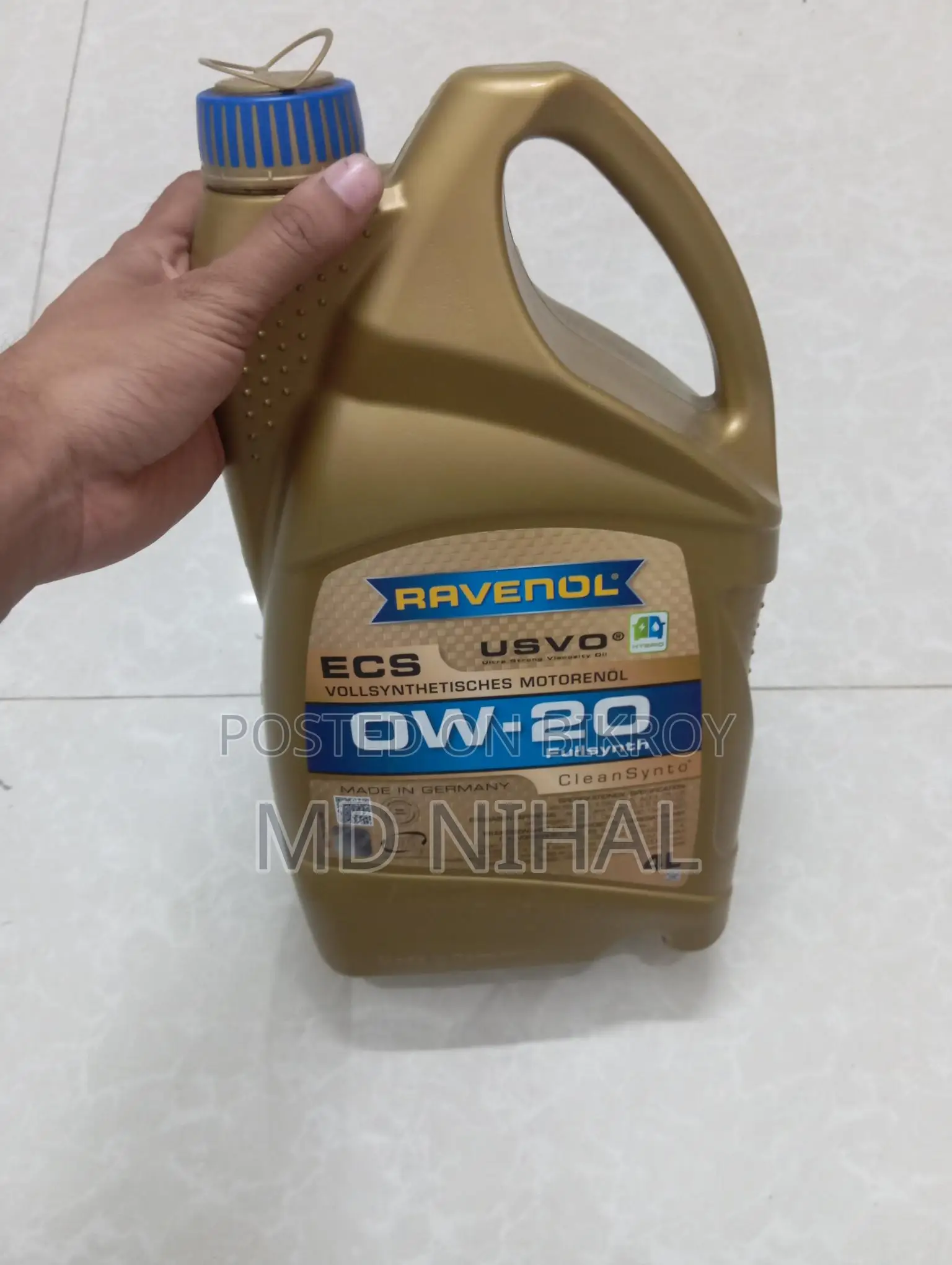 Ravenol 0w20 ইঞ্জিন অয়েল