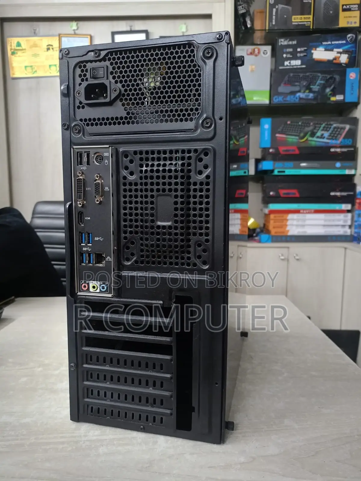 Desktop PC Intel Core i5 ( 10th Gen)_Ram 8GB & NVMe SSD 256GB_MSI-H*460