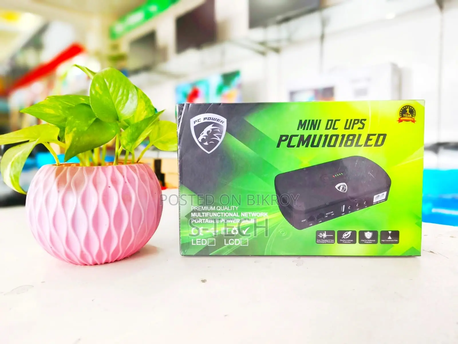 PC Power PCMU1018LED 10400mAh Mini UPS For Router