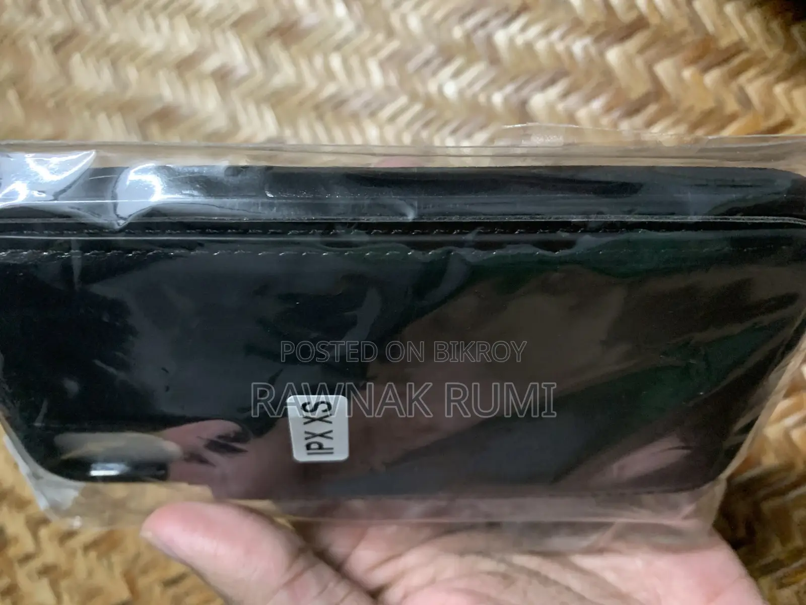 iPhone X/xs Genuine Leather Wallet Case
