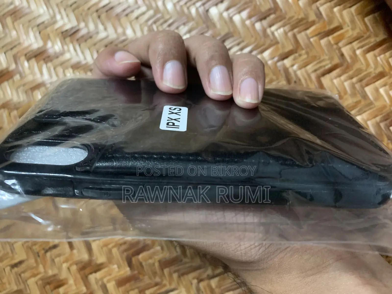 iPhone X/xs Genuine Leather Wallet Case
