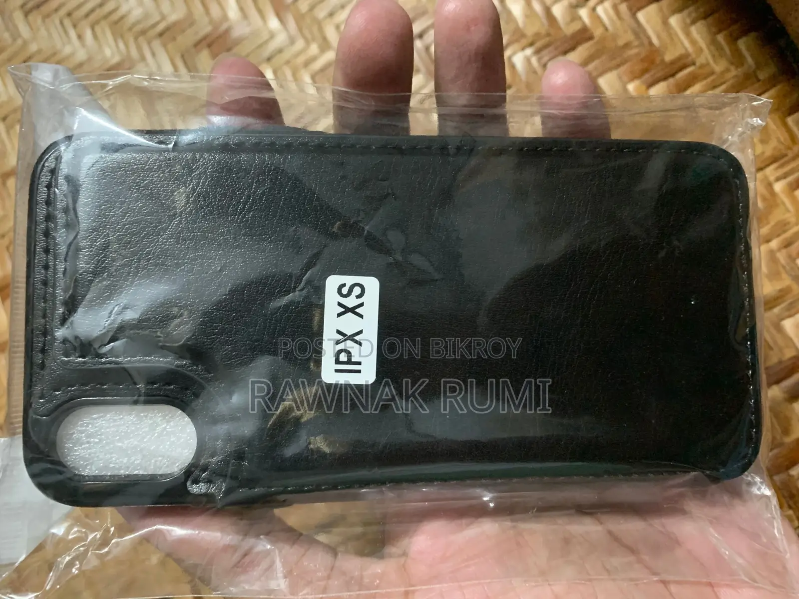 iPhone X/xs Genuine Leather Wallet Case