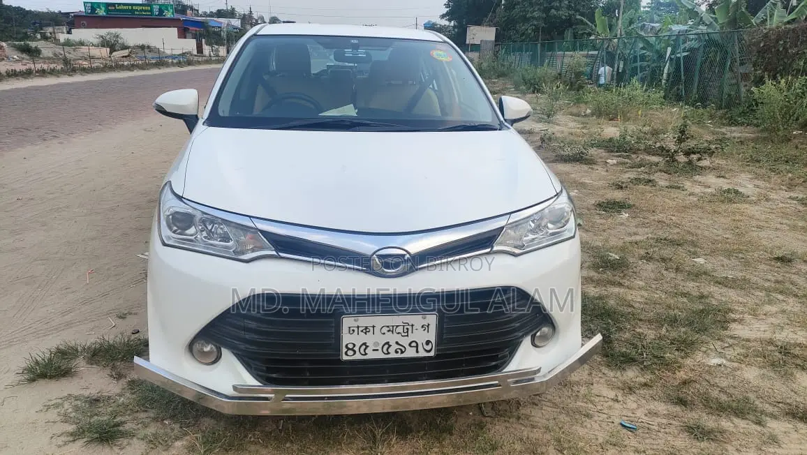Toyota Axio White Color 2014