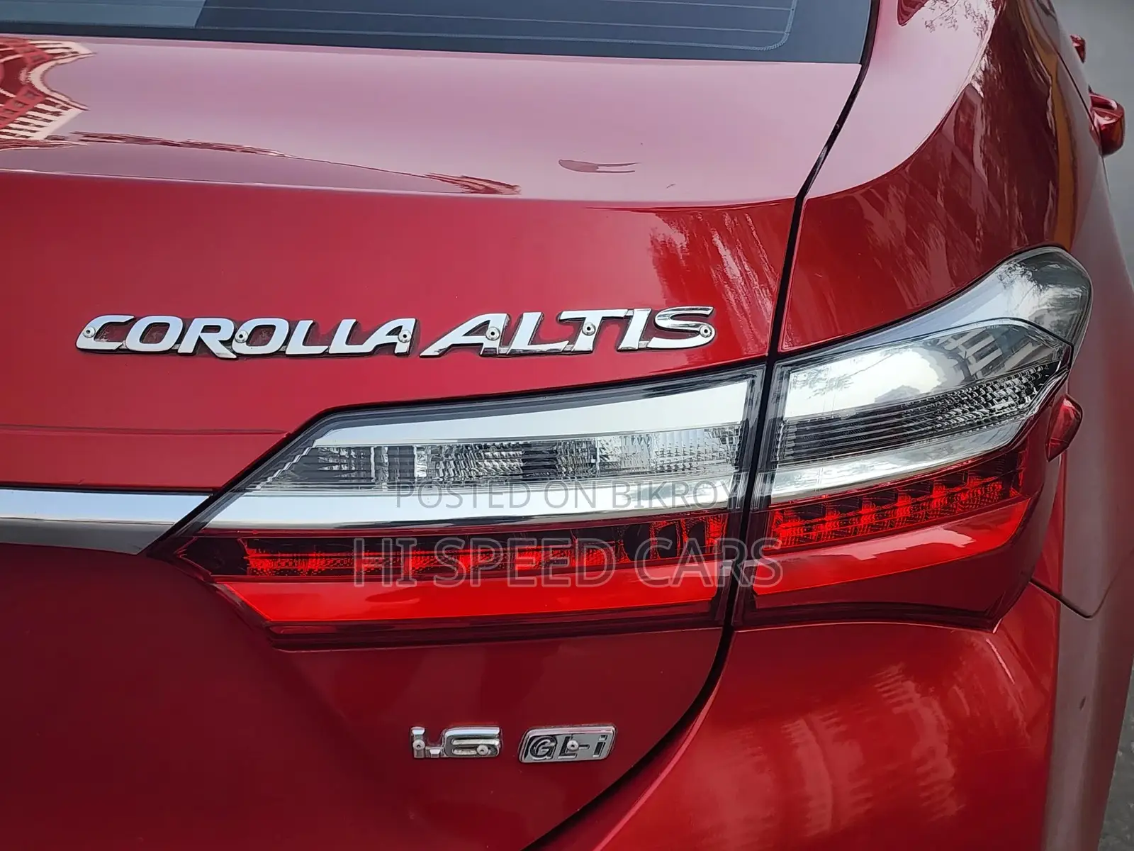 Toyota Altis Gli 2017