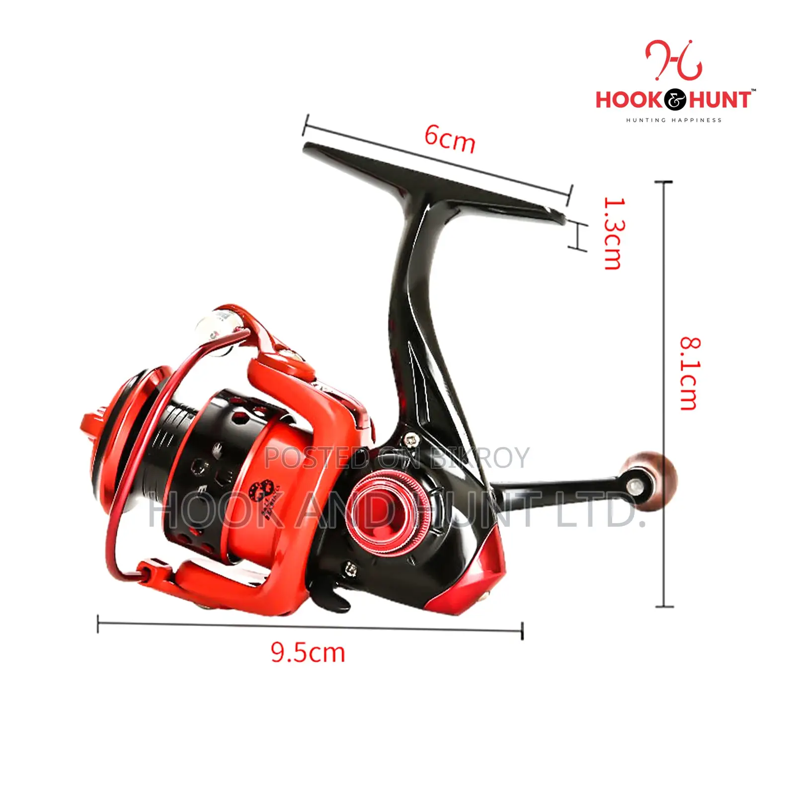 DC150 Mini Metal Spinning Reel 5kg Drag 200g
