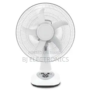 Defender 16 Inch PV-S8016 Rechargeable Fan Desktop Table AC/DC Backup
