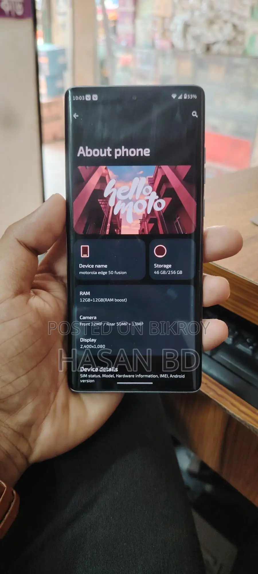 Motorola Edge 50 Fusion (Used)