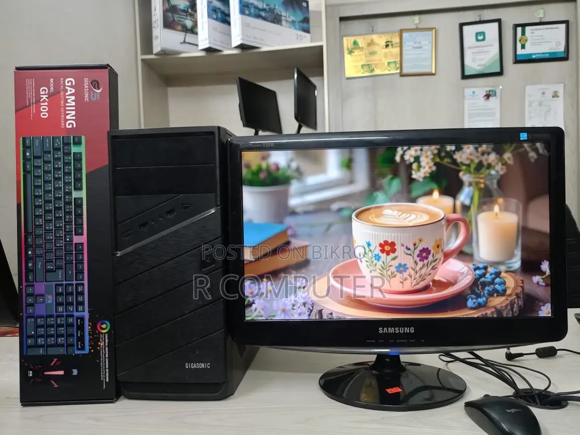 Affordable Core i5 Desktop Package | 4GB RAM SSD 20” Monitor