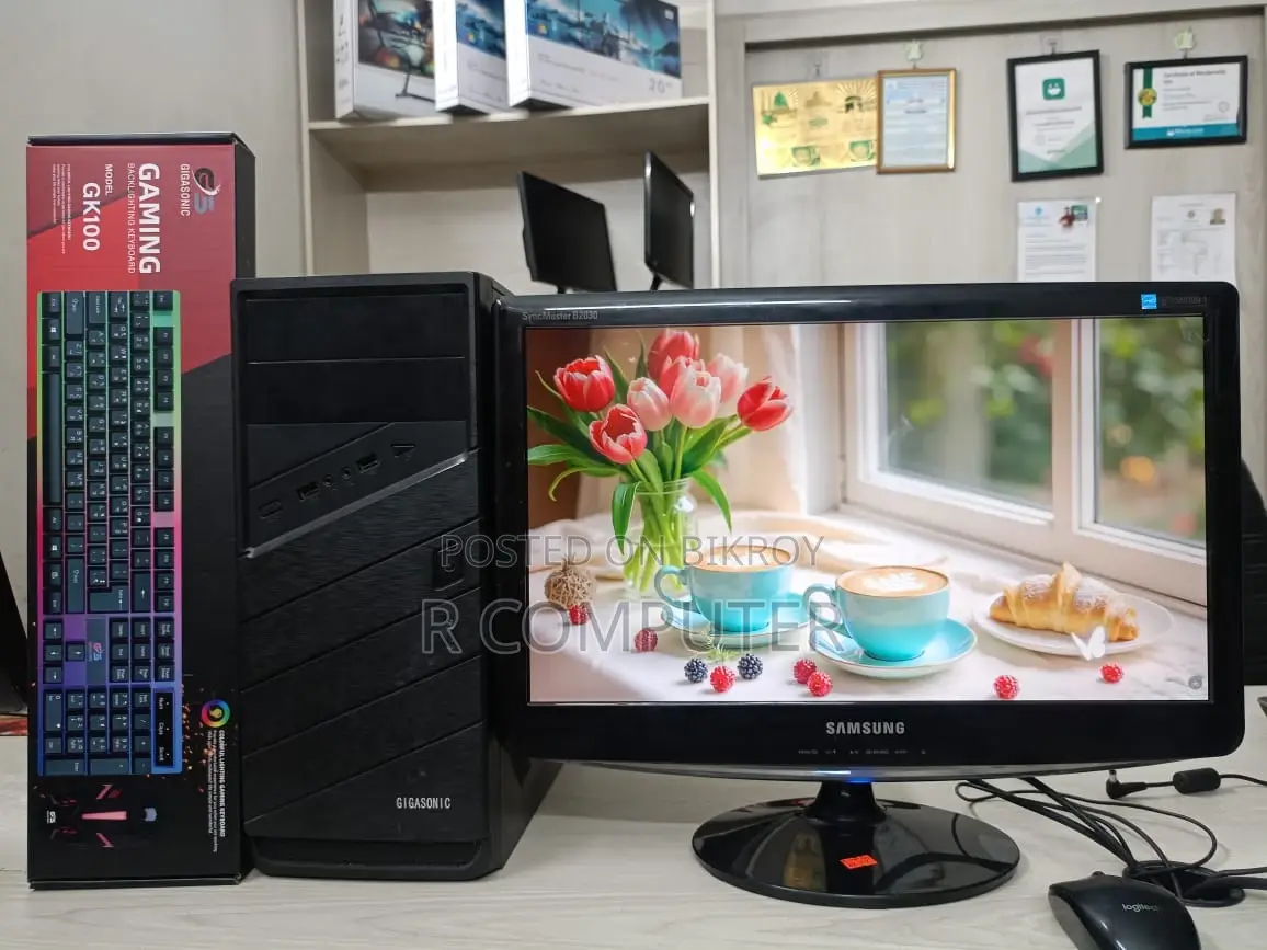 Affordable Core i5 Desktop Package | 4GB RAM SSD 20” Monitor