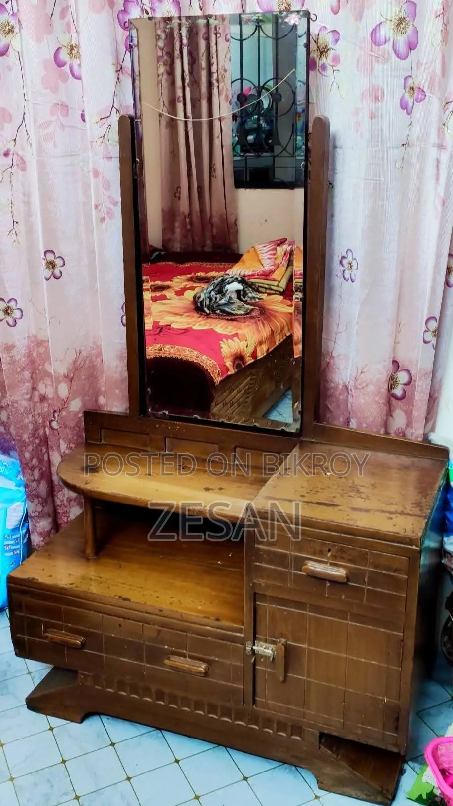 Dressing Table ড্রেসিং টেবিল সেগুন কাঠের