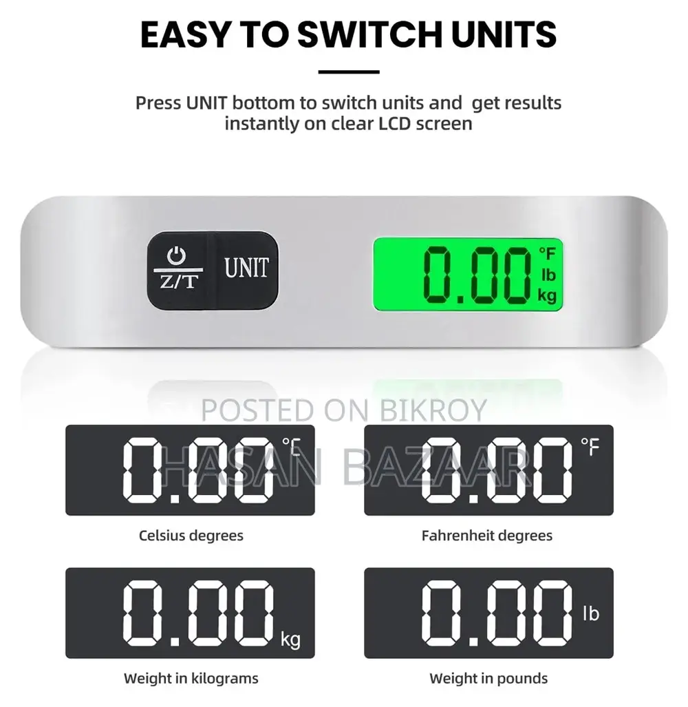Luggage Scale Smart Weight Solution - Compact Electronic