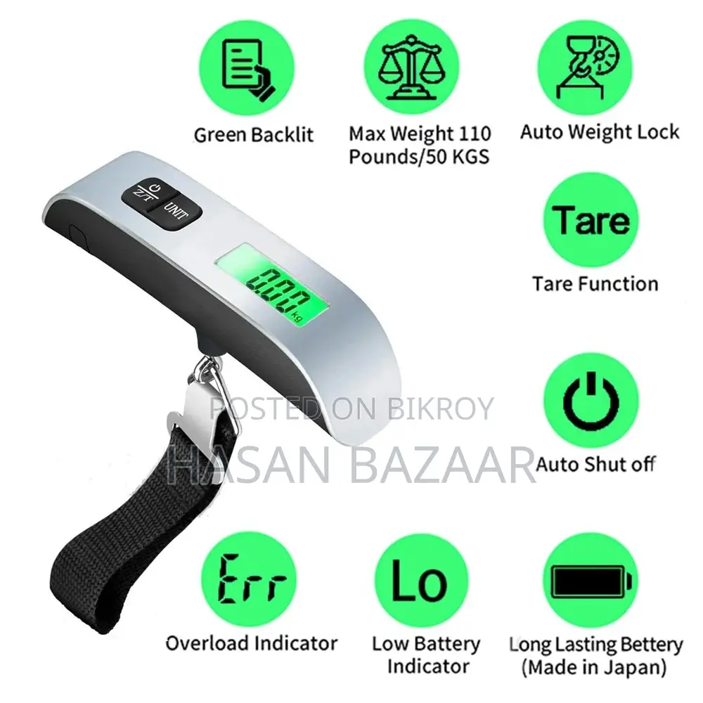 Luggage Scale Smart Weight Solution - Compact Electronic