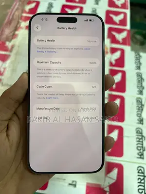 অ্যাপল আইফোন ১৬ প্রো ম্যাক্স ২৫৬ জিবি সিলভার