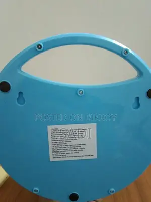 Rechargeable Charger Fan With Light