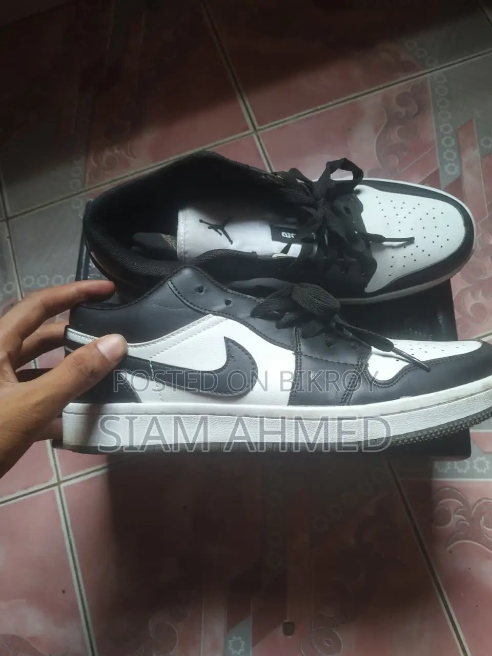 Jordan 1 panda black Oem grade quality