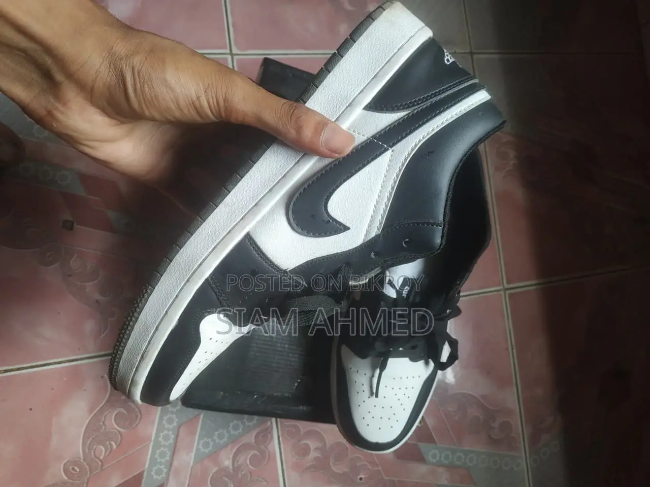 Jordan 1 panda black Oem grade quality