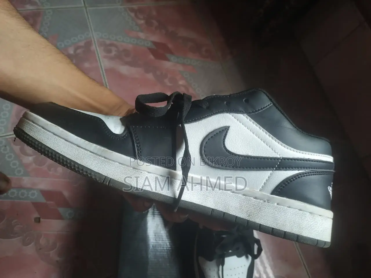 Jordan 1 panda black Oem grade quality
