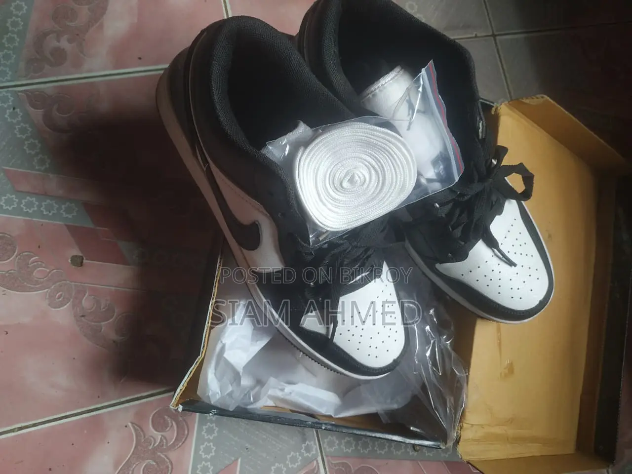 Jordan 1 panda black Oem grade quality
