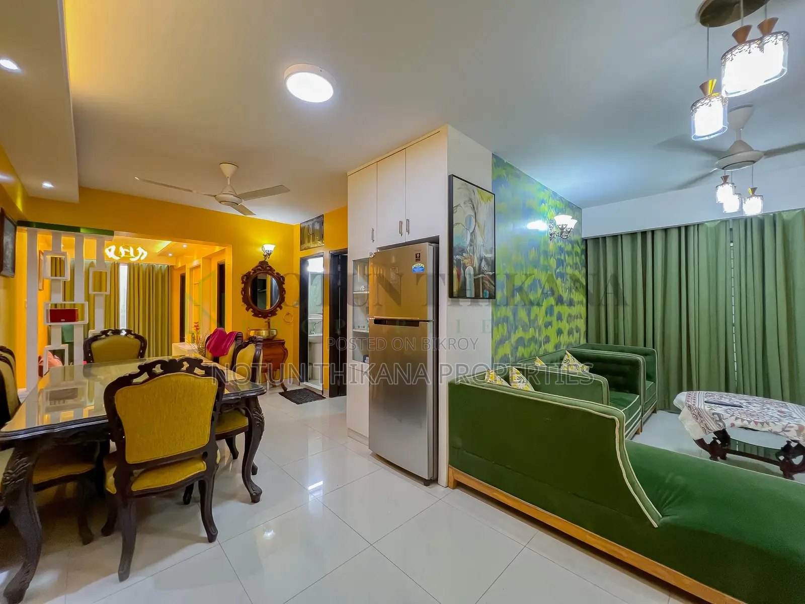 Furnished 3bdrm Apartment in Uttara for rent