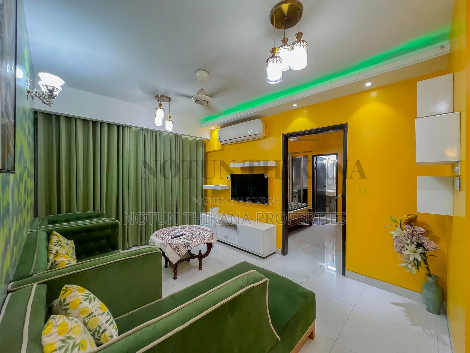 Furnished 3bdrm Apartment in Uttara for rent