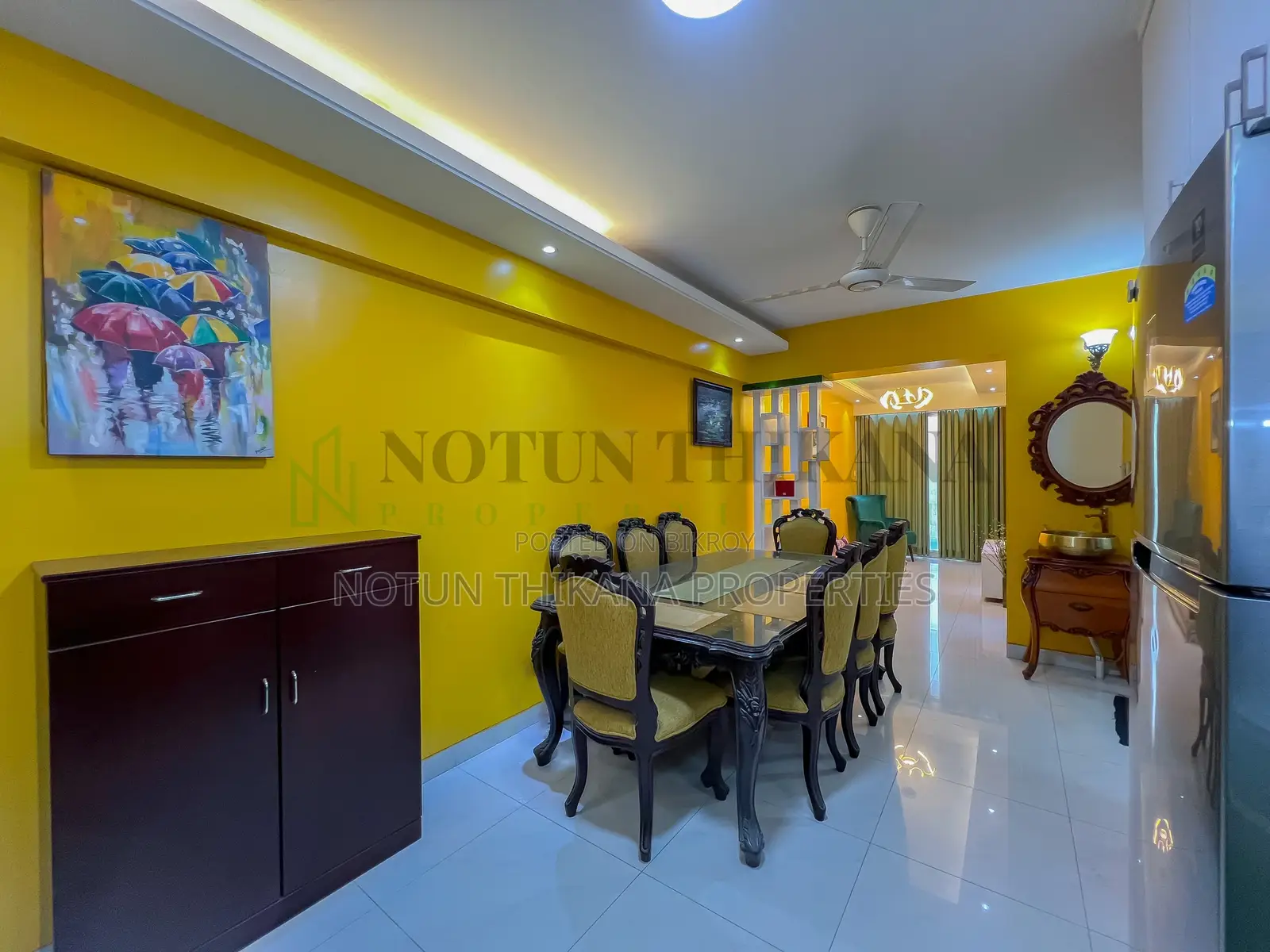 Furnished 3bdrm Apartment in Uttara for rent
