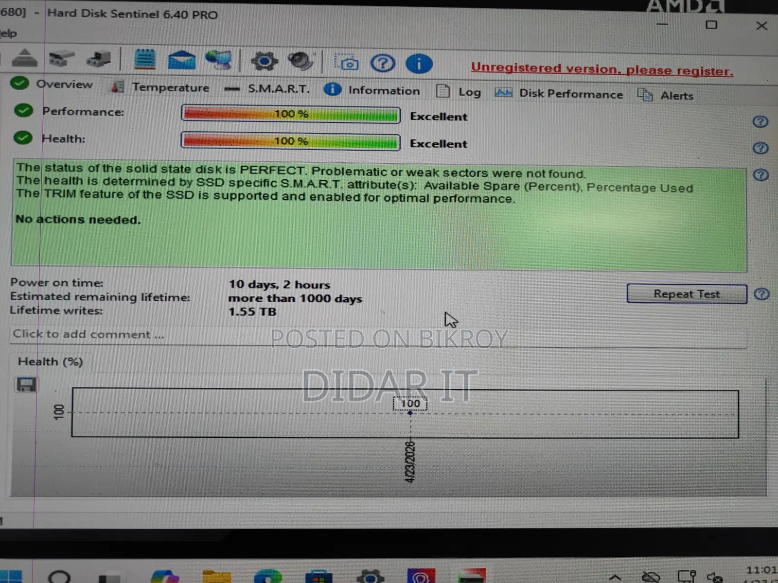 Super Deal: Acer Fa100 1tb Nvme SSD - Just Like New!