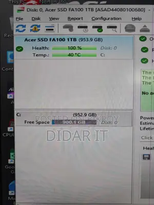 Super Deal: Acer Fa100 1tb Nvme SSD - Just Like New!