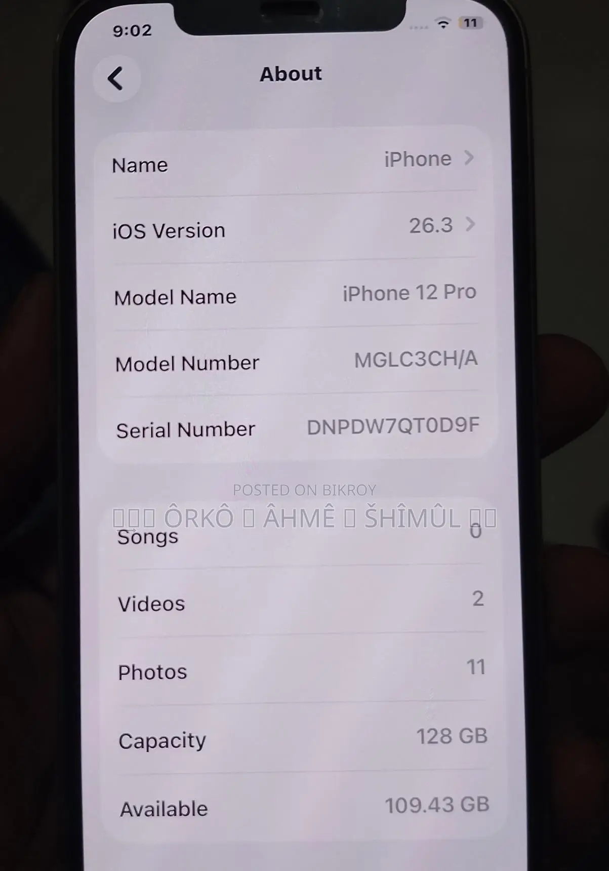 Apple iPhone 12 Pro . (Used)