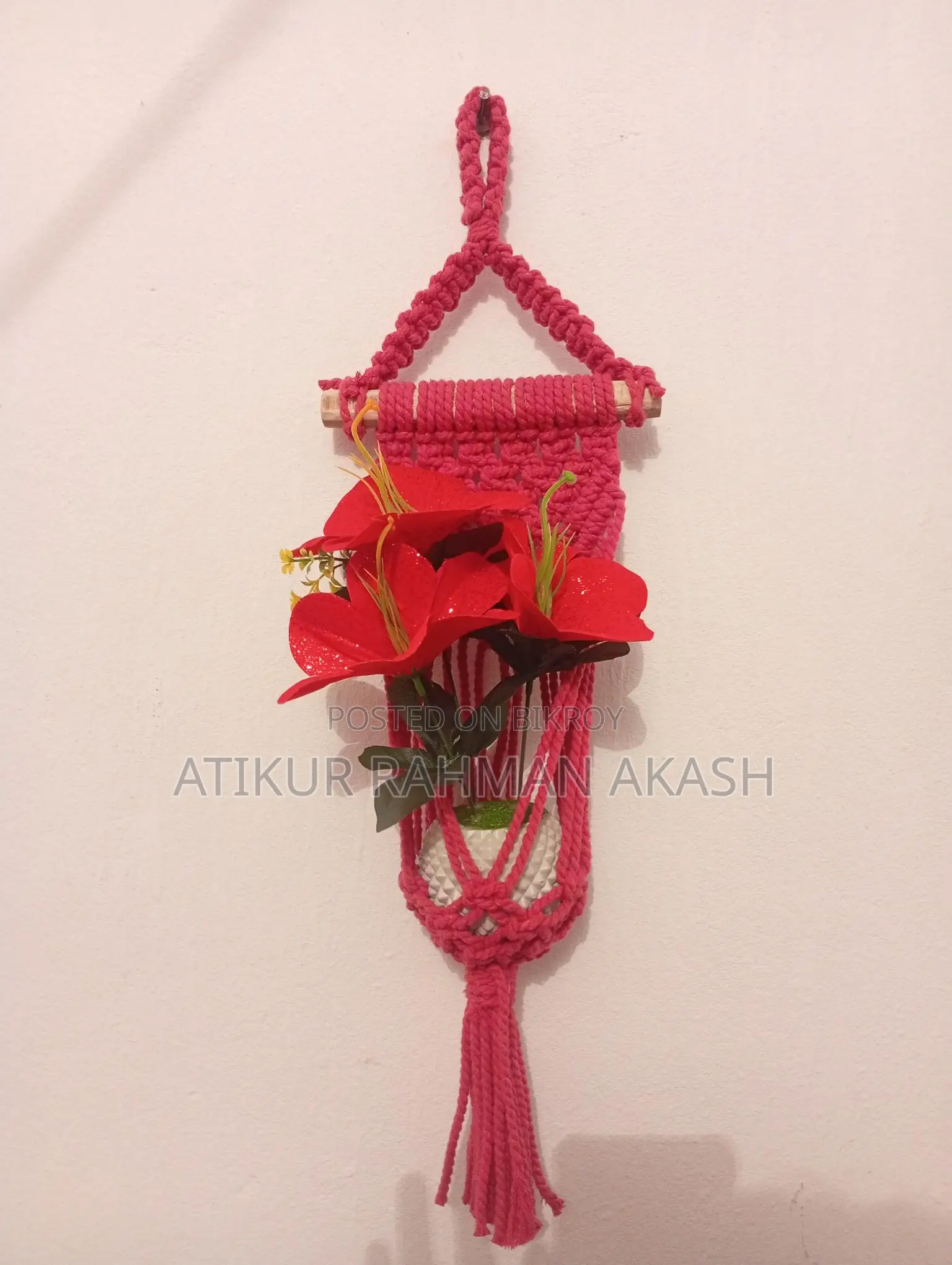 Macrame Flower Top