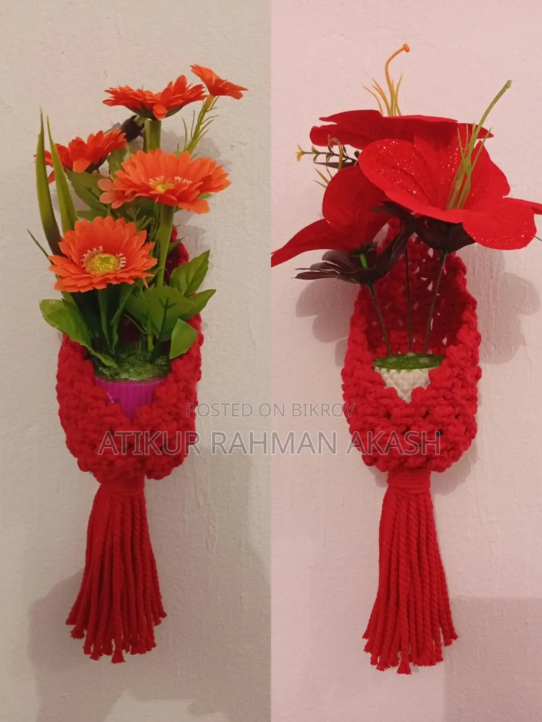 Macrame Flower Top