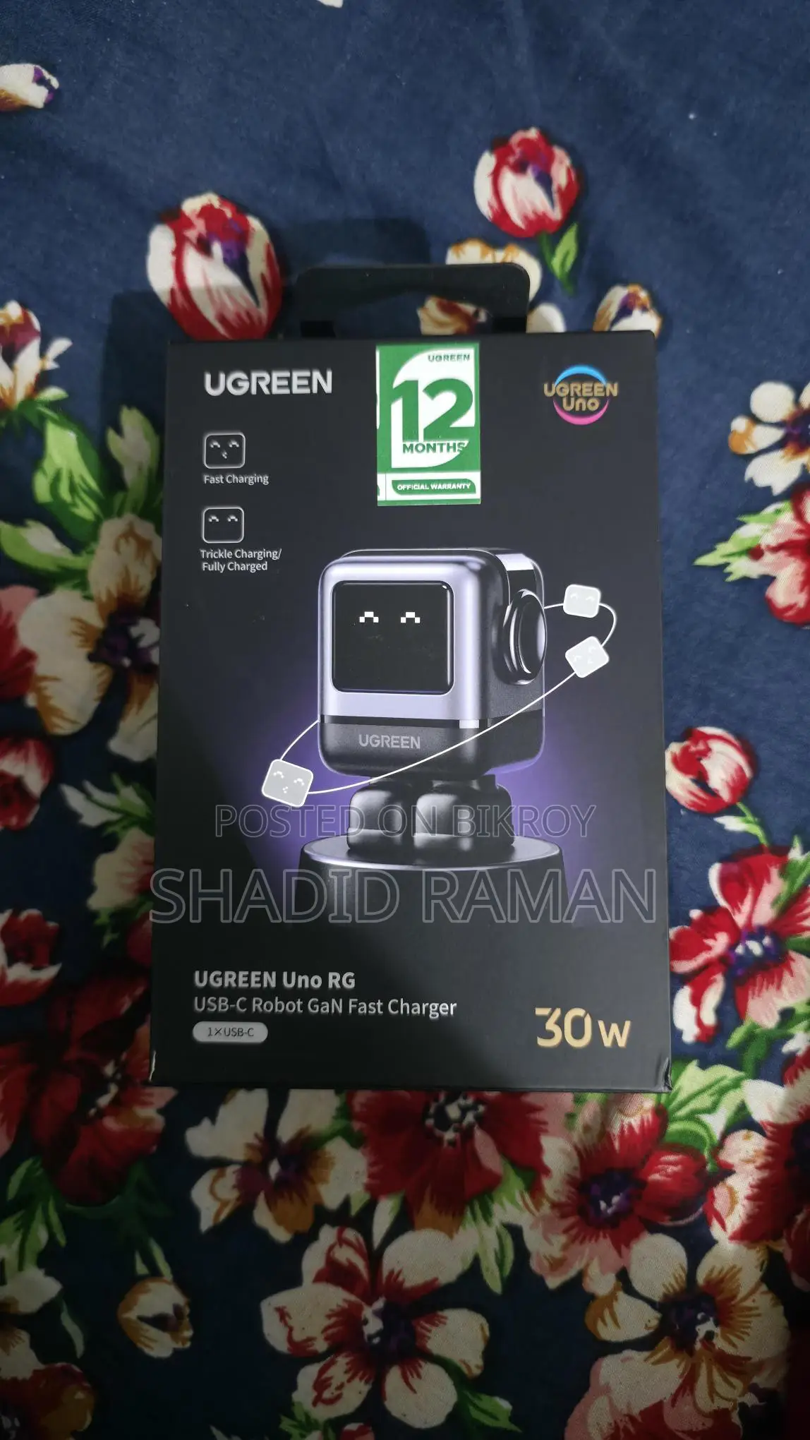 Ugreen 30w Nexode Robotgan Fast Charger