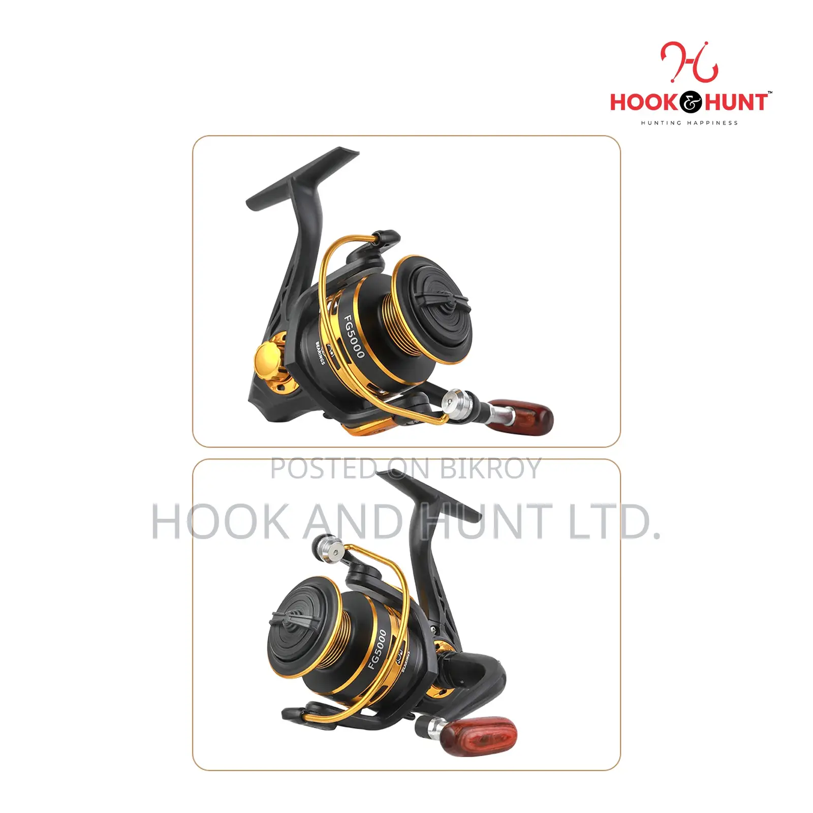 FG Spinning Fishing Reel 1000–7000