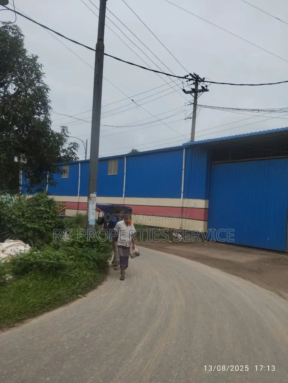 12,000 sq. ft. Factory Shed for Rent in Mirerbazar, Gazipur