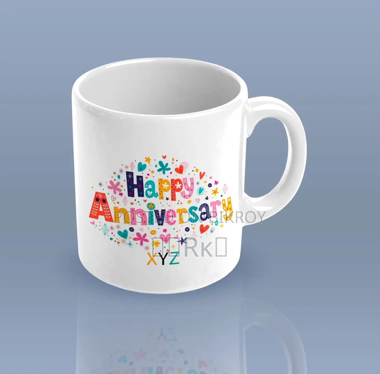 Personalised Coffee, Tea, Water Mug, Add Photo Text Logo Picture Image